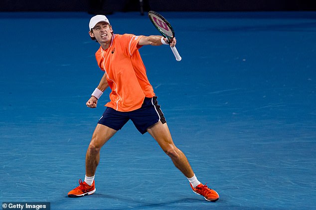 Alex de Minaur says he will be looking for revenge when he takes on Matteo Arnaldi