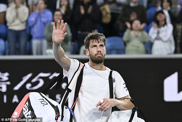 The German star got past courageous British number 1 Cameron Norrie, who lost in the final tiebreak