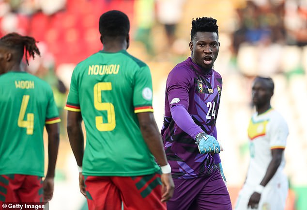 Andre Onana DROPPED to the bench for Cameroons crucial AFCON