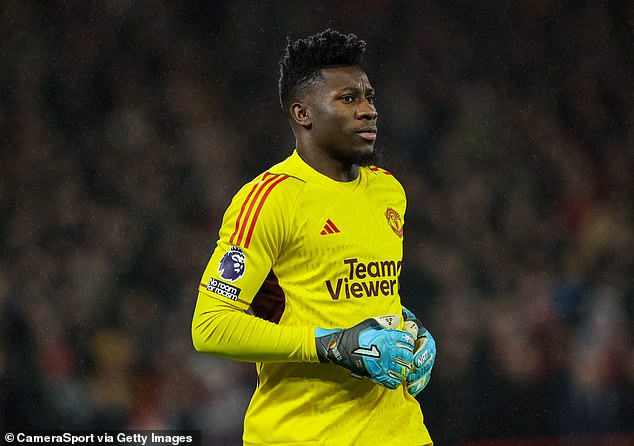 Andre Onana heads to AFCON on January 14 after playing Tottenham for Man United