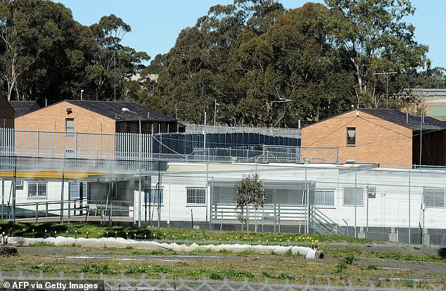 A former immigration detainee has been arrested and charged after allegedly breaching the terms of his visa (pictured at Villawood Immigration Detention in Sydney)