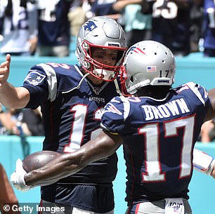 Brady had pushed for the New England Patriots to sign Brown, but the team cut him after one game when the sexual misconduct allegation first surfaced.