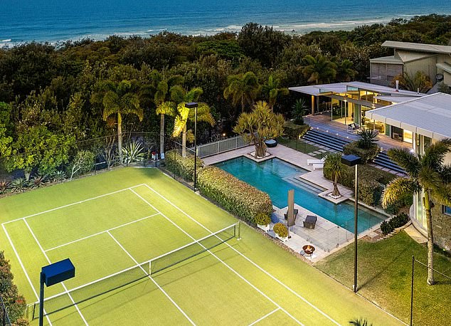 A glorious waterfront estate reportedly billed as a 'dream home' for retired tennis star Ash Barty has gone under the hammer for a whopping $9.45 million