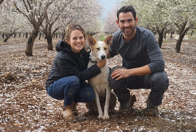 Tragically, the 32-year-old (right) was waiting for leave to be with his wife Liav (left), who is due to give birth to their daughter in a week.