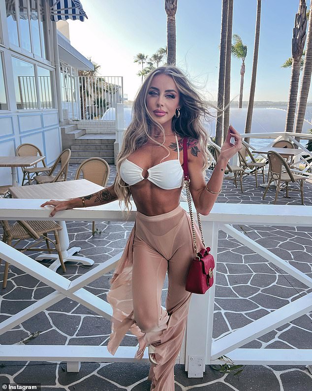 Bankrupt influencer Christie Swadling has her expensive car topped up