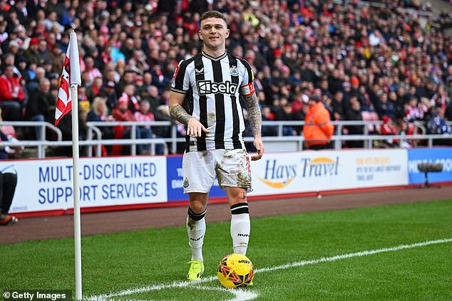 Bayern Munich are reportedly keen to make a move for Newcastle defender Kieran Trippier