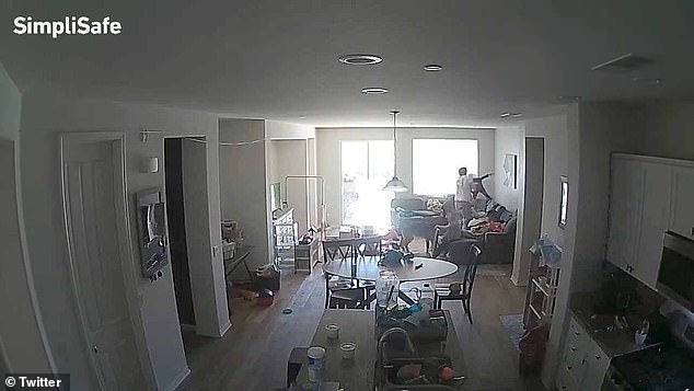 Leaked video shows Charkowski attacking his child from above, while in another video he threatens to kill his wife