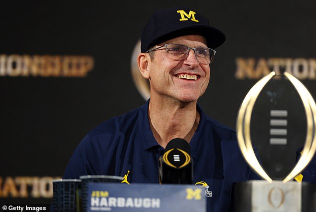 The Falcons will also interview Jim Harbaugh for the job for the second time next week