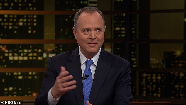 Democratic Congressman Adam Schiff was on Maher's panel Friday