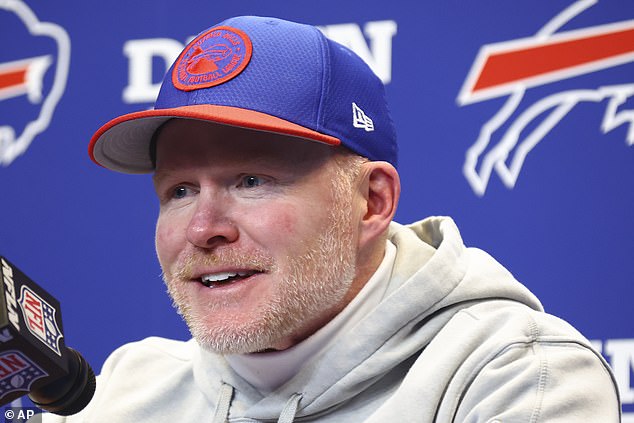 Sean McDermott says the best thing the Bills can do for now is to have 
