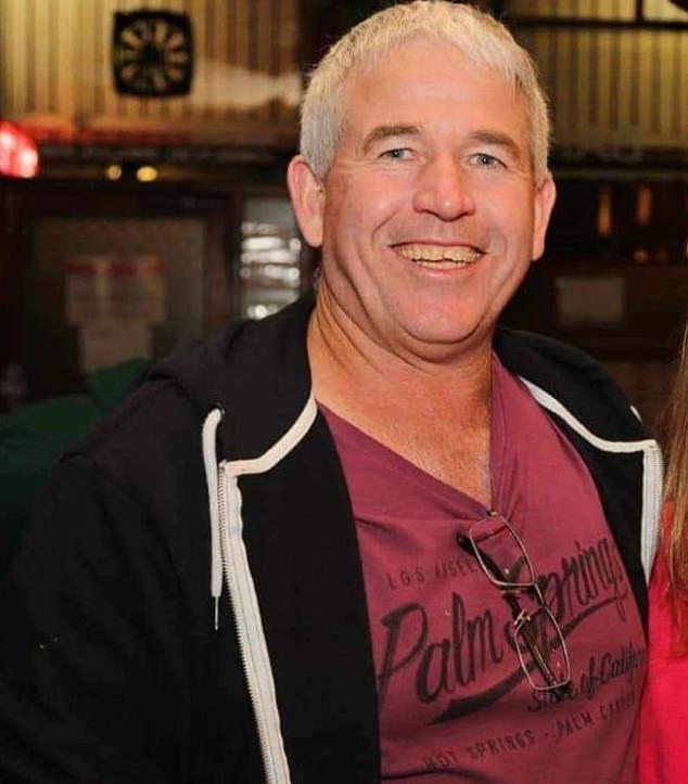 Kevin Baker (pictured), 57, who also died in the crash, is survived by his partner, four children and five grandchildren, with a sixth on the way