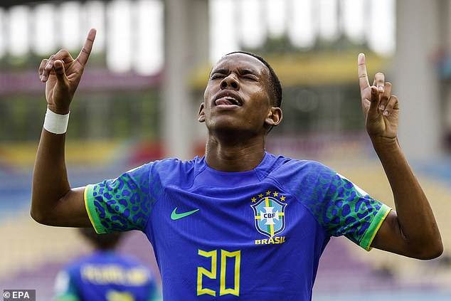 Brazilian youngster Estevao is reportedly set to join Barcelona once he turns 18