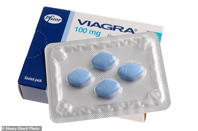 ED is usually treated with phosphodiesterase-5 (PDE5) inhibitors, including sildenafil (Viagra, pictured) and tadalafil (Cialis), which increase blood flow to the penis.