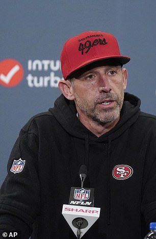 San Francisco 49ers head coach Kyle Shanahan