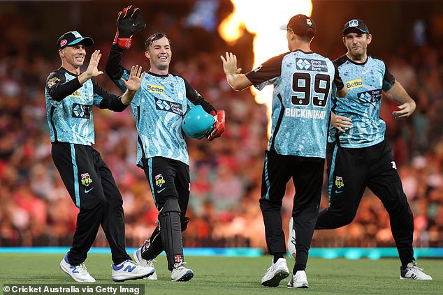 Brisbane Heat have won the Big Bash League against the Sydney Sixers