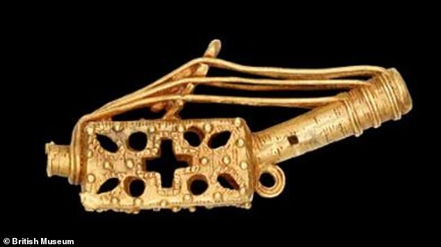 A gold-model Asante harp, donated to the British Museum in the early 19th century, will be on loan