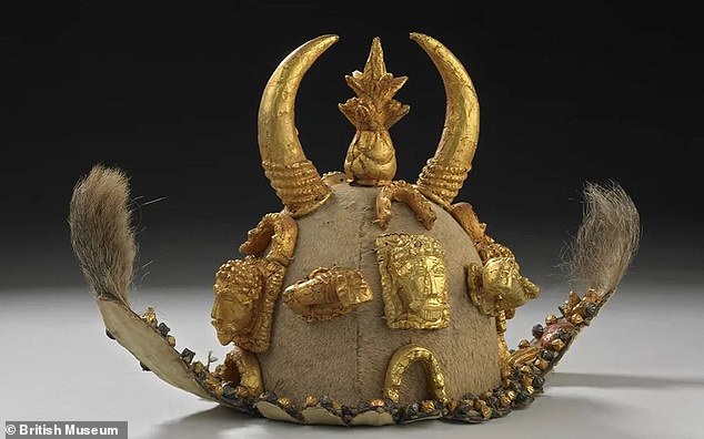 A ceremonial cap worn by courtiers at the royal courts of the Asante Empire will be returned to modern-day Ghana