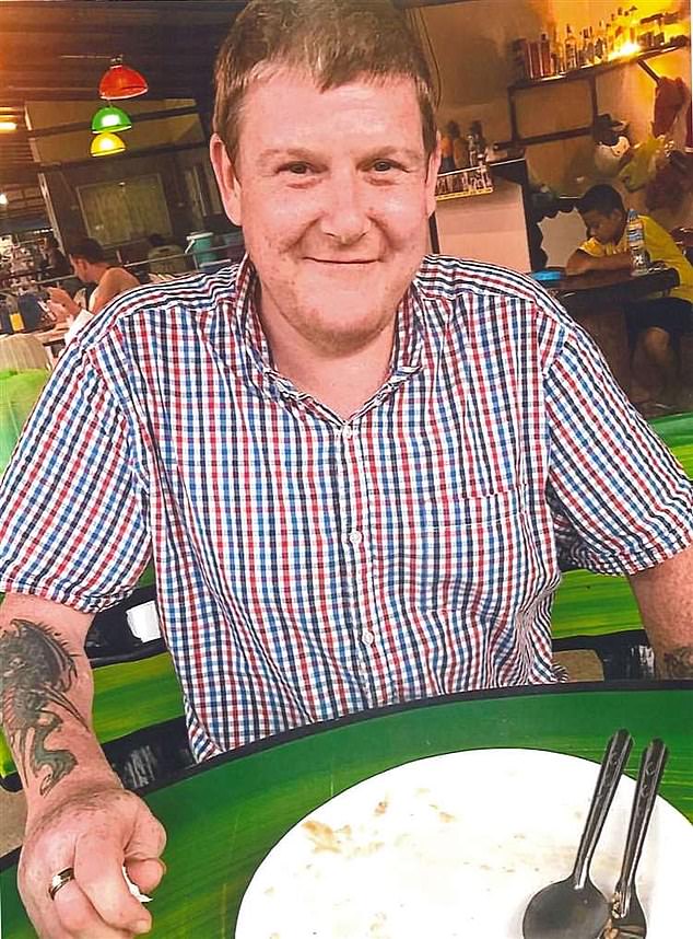 James Moore, 44, had already been in Thailand for two weeks on a dream holiday and was due to return to Newmarket, Suffolk, on February 7.