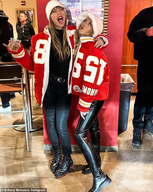 Taylor Swift and Brittany Mahomes became friends after watching Chiefs games