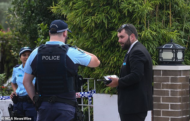 A family of four was terrorized during an early morning home invasion in Sydney's west on Sunday