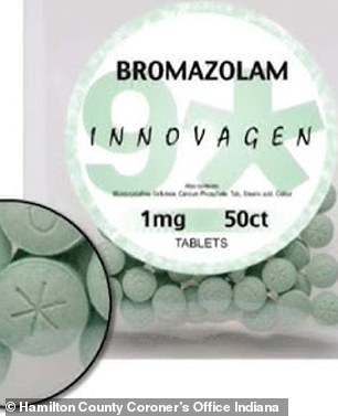 Bromazolam can be sold as tablets, powders, and gummies and is often found mixed with opioids such as fentanyl.