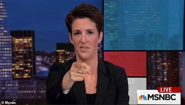 MSNBC host Rachel Maddow interrupted Trump mid-speech to correct his repeated claims that he won the 2020 presidential election, after her network previously pledged not to air any of the former president's speeches live