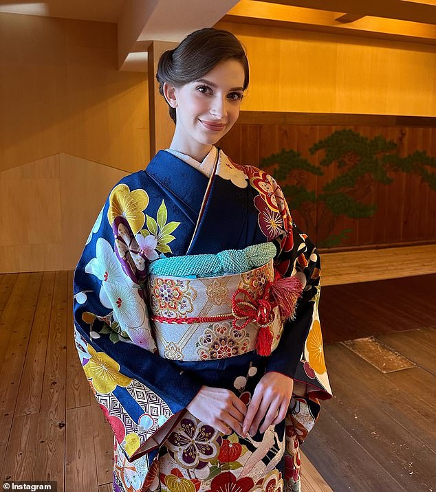 The Miss Japan beauty pageant had a surprise winner this week: Carolina Shiino (photo)