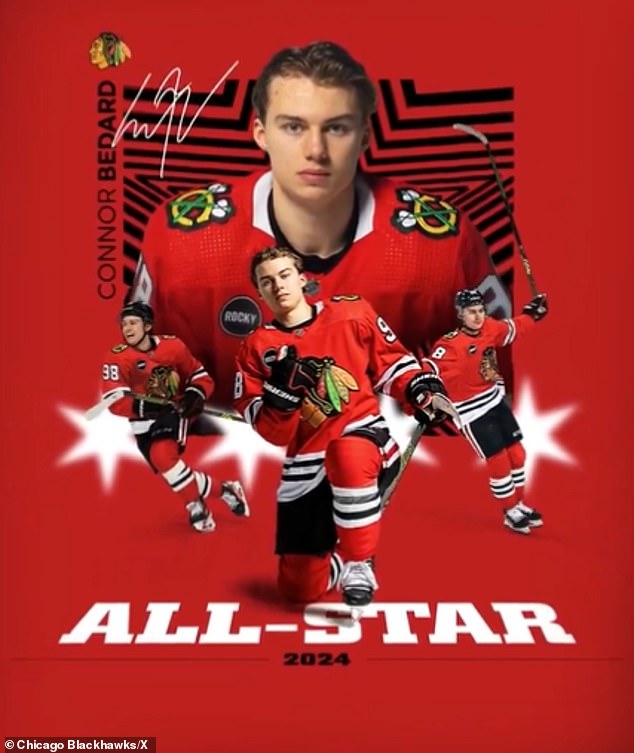 The Chicago Blackhawks center is the youngest All-Star in league history at nearly 50 days old