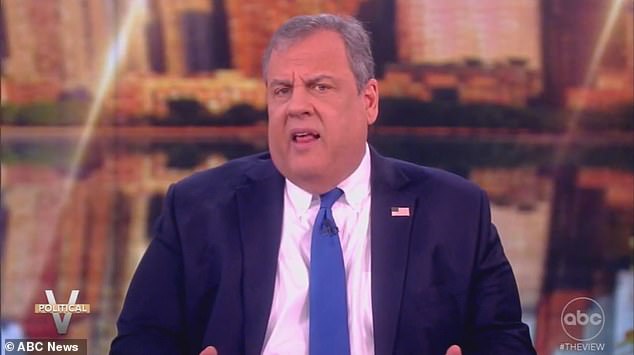 Former New Jersey Governor Chris Christie appeared on The View on Wednesday.  He said he did not plan to endorse Nikki Haley as the best candidate to stop Donald Trump