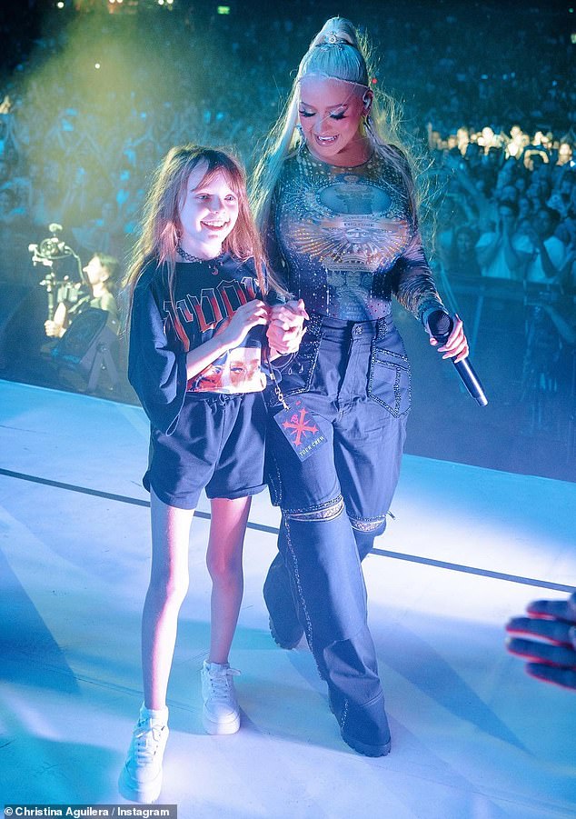 Christina Aguilera revealed during a new interview with Vogue that her daughter Summer wants to be her manager in the future