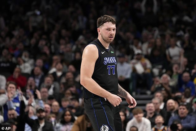 Luke Doncic appeared to have ejected a fan during Wednesday's Mavericks-Suns game in Dallas