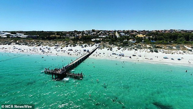 The alleged incident took place at Coogee Beach in Perth's south on Friday