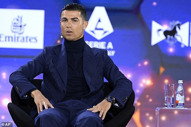 Cristiano Ronaldo joked about his planned retirement when quizzed about his future