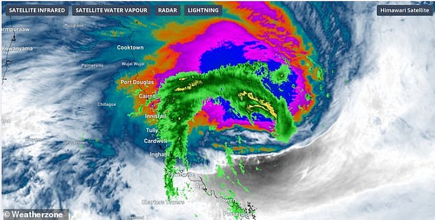 Tropical Cyclone Kirrily will develop into Category Two before making landfall this evening