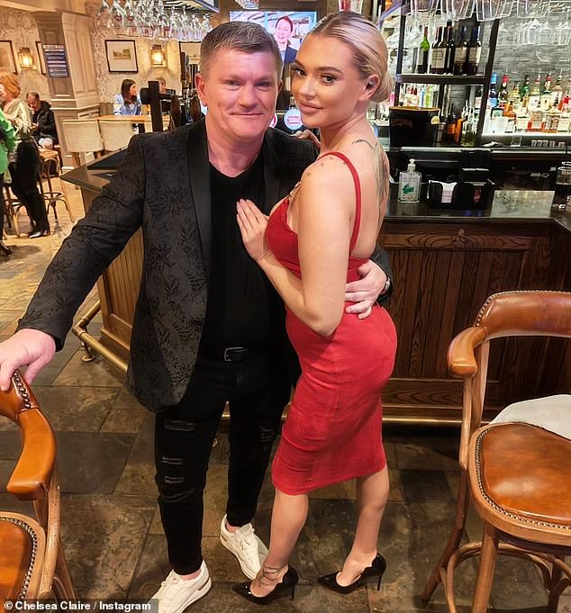 Ricky Hatton has reportedly split from his Playboy model girlfriend Chelsea Claire