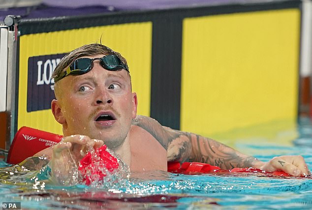 Swimming came second in the poll after receiving 16 percent of the votes from 2,000 Britons