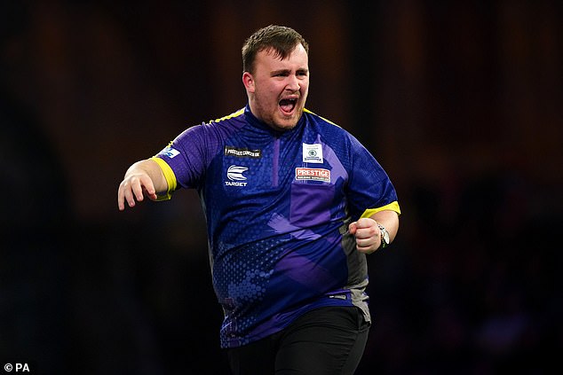 Littler defeated Brendan Dolan 5-1 on Monday to progress to the semi-finals of the Ally Pally