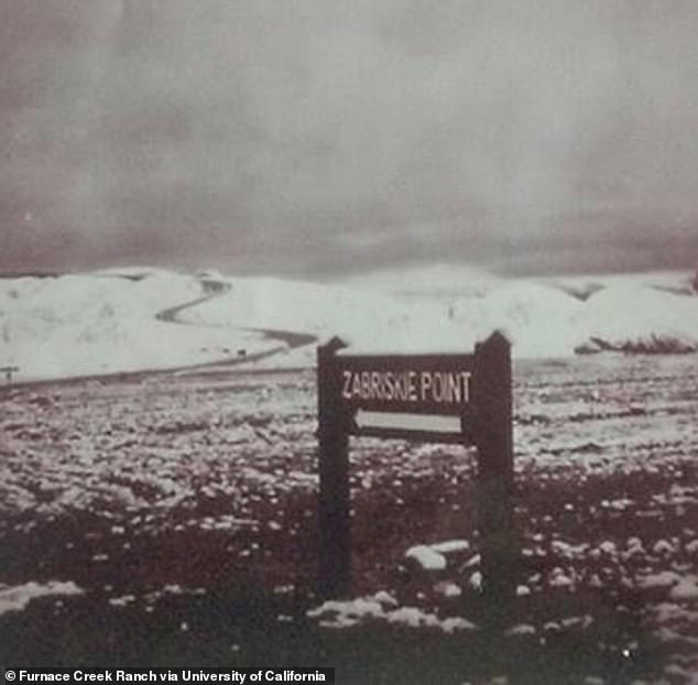 Only trace amounts of snow have been recorded on the valley floor in recent years, most recently at Zabriskie Point on January 4 and 5, 1974.