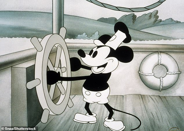 The copyright for Steamboat Willie expired today and media from the 1928 short film is now available in the US public domain.