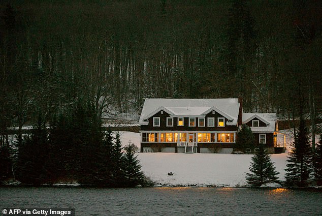 Balsams Ski Area will vote Tuesday for the six voters of Disxille Notch.  The resort is undergoing a $300 million renovation.  Pictured: Balsams Resort's Hale House, where voting takes place at midnight in 2020