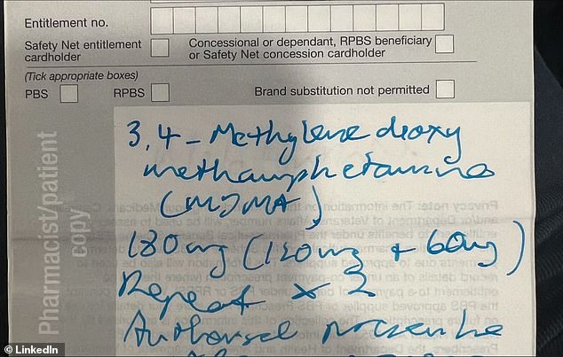 Doctor Ted Cassidy made history Saturday when he wrote the world's first MDMA Psychedelic Assisted Therapy script for a patient with chronic treatment-resistant PTSD