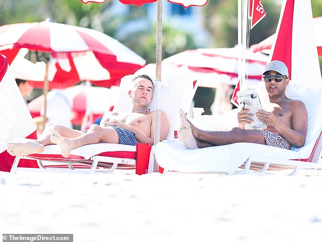 Don Lemon, 57, was pictured on Sunday in Miami Beach, Florida with his partner Tim Malone, 39, as he capped an eventful year highlighted by his departure from the cable network