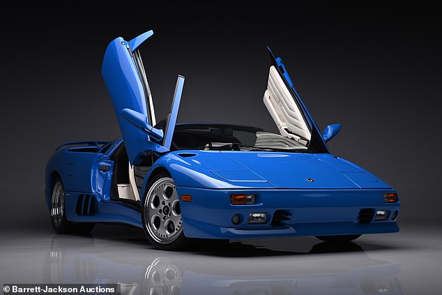 Donald Trump's 1997 Diablo sold at auction for $1.1 million.  That's a lot more than the car is worth without the former POTUS name attached to it