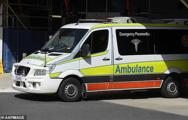 The light aircraft crashed on Bruckner Hill Road at Dugandan at Boonah Golf Club in Queensland at 11.57am on Sunday.