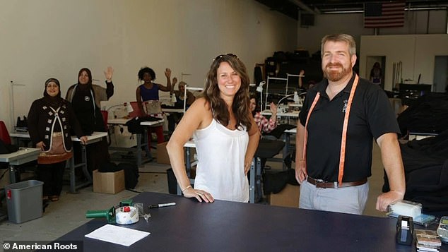 Husband-and-wife team Ben and Whitney Waxman founded the clothing company American Roots in 2013 in an effort to revive Maine's defunct textile industry