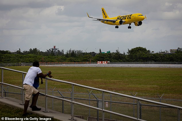 Shares of discount Spirit Airlines fell 17 percent in morning trading on Wednesday, a day after a US judge blocked the airline's planned $3.8 billion merger with rival JetBlue Airways.