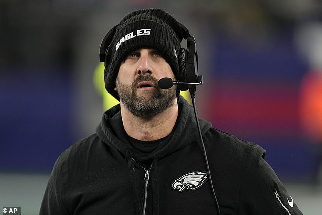 Philadelphia Eagles head coach Nick Sirianni will meet with team owner Jeffrey Lurie on Friday