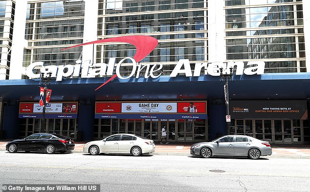 Despite the mayor announcing $500 million in funding for the renovation of the Capital One Arena, many believe the reason for the movie is due to the blaring loud music outside his office caused by a man and two children.