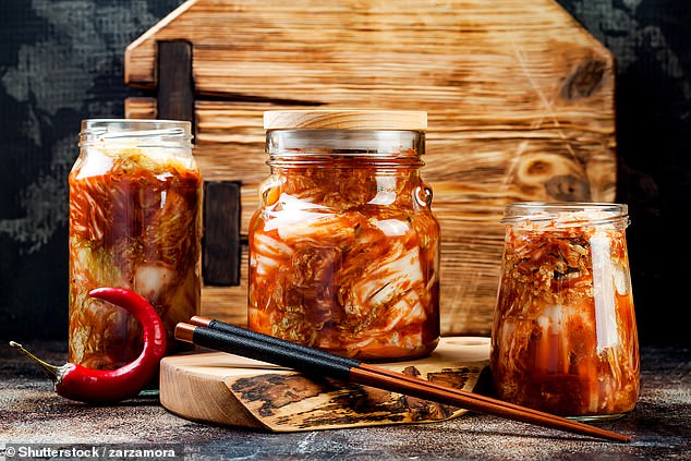 Kimchi, a traditional Korean dish made from fermented vegetables, usually cabbage, may lower the risk of obesity in men