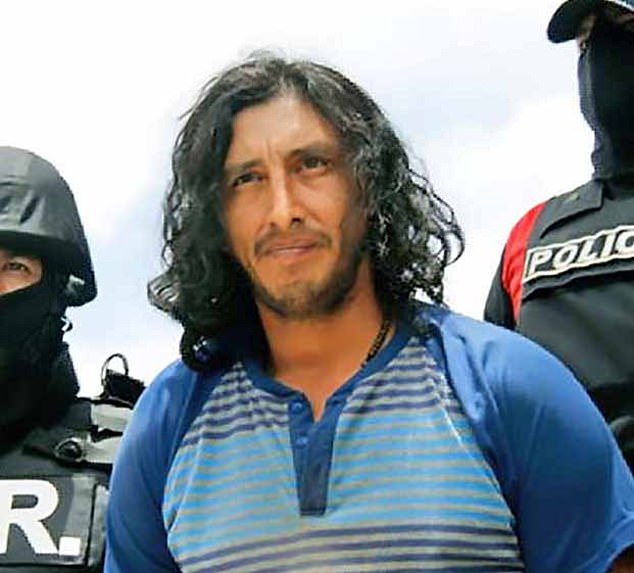 Fabricio Colon Pico, also known as 'The Savage', escaped from Riobamba prison in central Ecuador with 37 other inmates earlier this week after armed thugs stormed the prison and took guards and staff hostage.